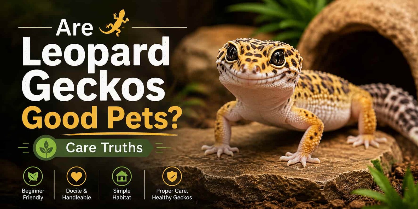 Are Leopard Geckos Good Pets? [Care Truths]