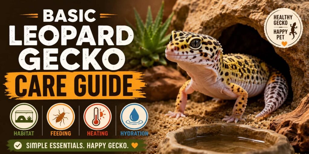 Basic Leopard Gecko Care Guide