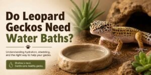 Do Leopard Geckos Need Water Baths
