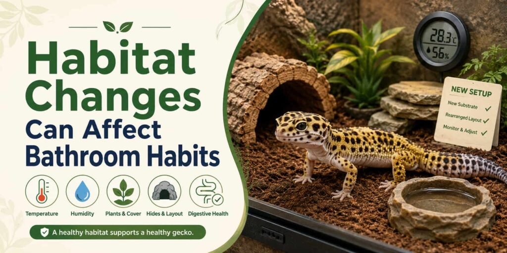 Habitat Changes Can Affect Bathroom Habits