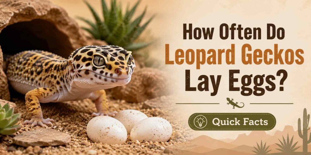 How Often Do Leopard Geckos Lay Eggs [Quick Facts