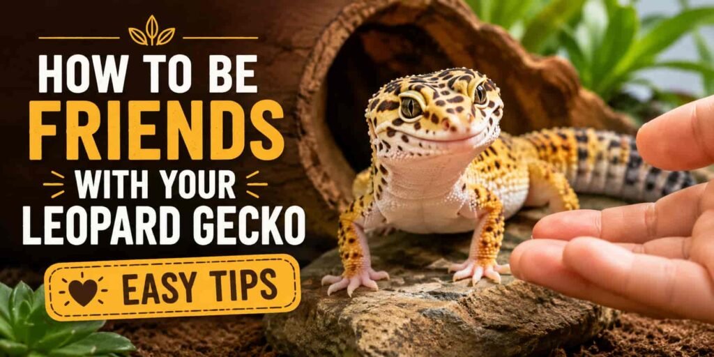 How To Be Friends With Your Leopard Gecko [Easy Tips]