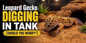 Leopard Gecko Digging In Tank [Should You Worry]