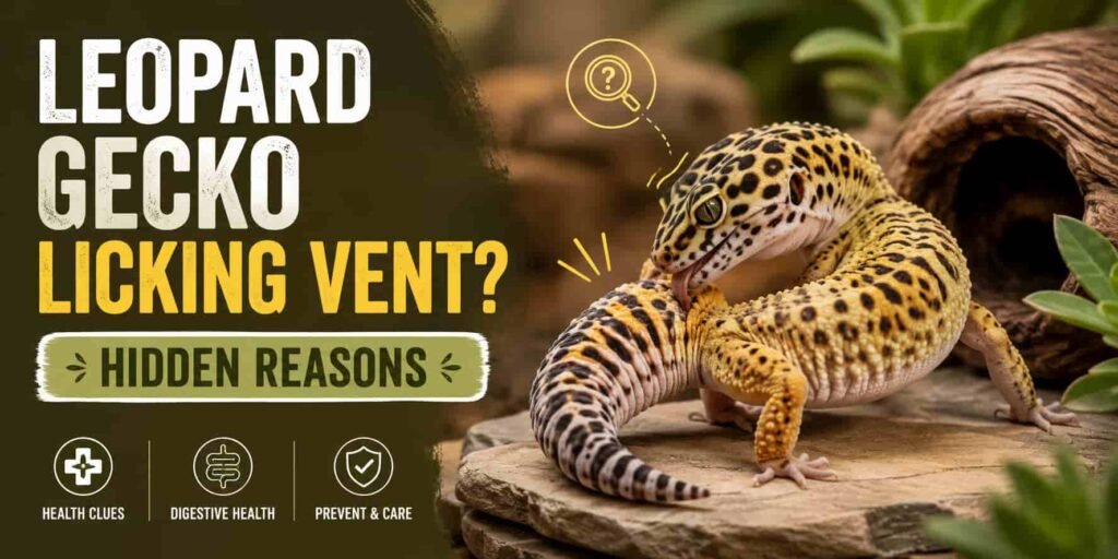 Leopard Gecko Licking Vent?