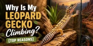 Why Is My Leopard Gecko Climbing [Top Reasons]