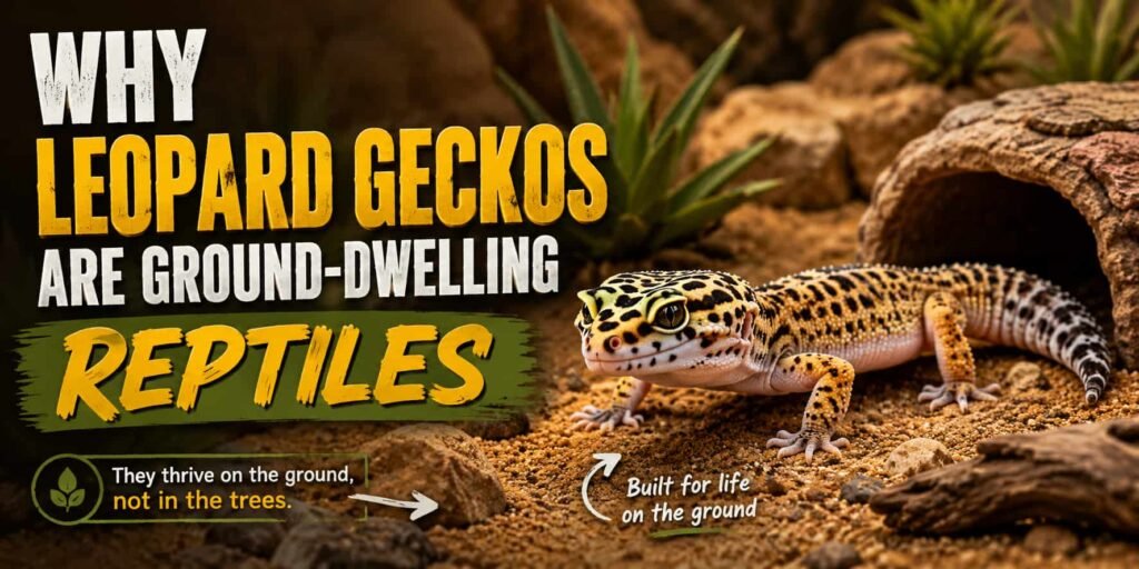Why Leopard Geckos Are Ground-Dwelling Reptiles