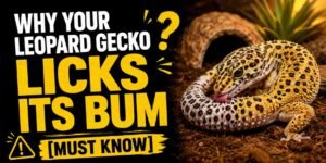 Why Your Leopard Gecko Licks Its Bum [Must Know]