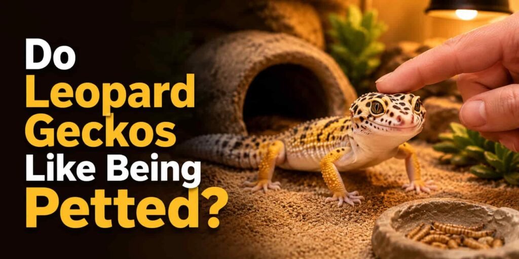 Do Leopard Geckos Like Being Petted?