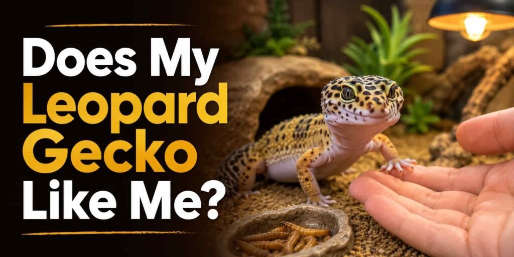 Does My Leopard Gecko Like Me?