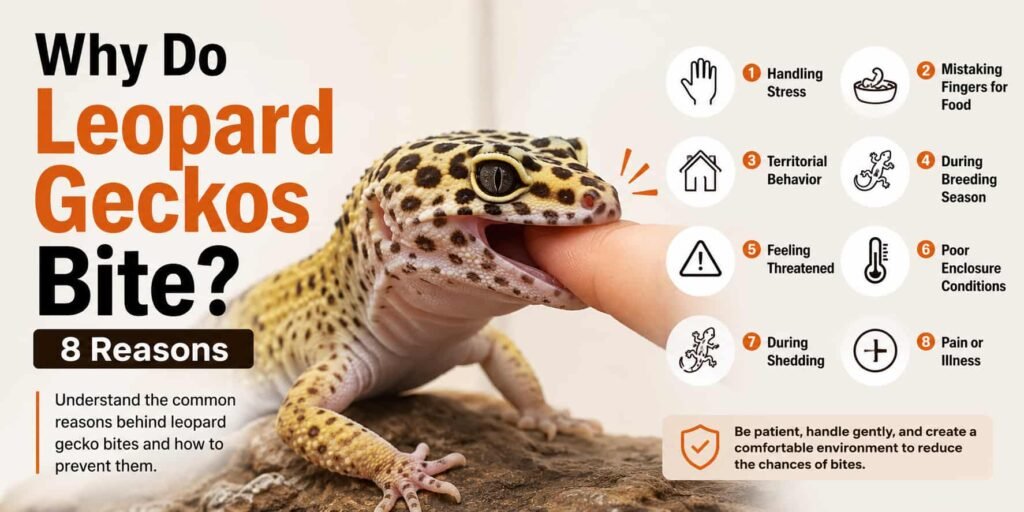 Why Do Leopard Geckos Bites? [8 Common Reasons]