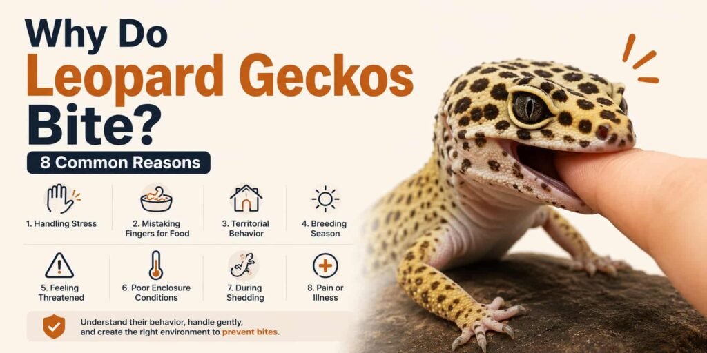 What to Do If Your Leopard Gecko Bites You