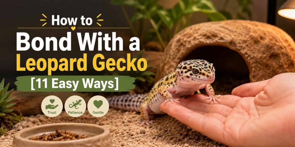 How to Bond With a Leopard Gecko [11 Easy Ways]