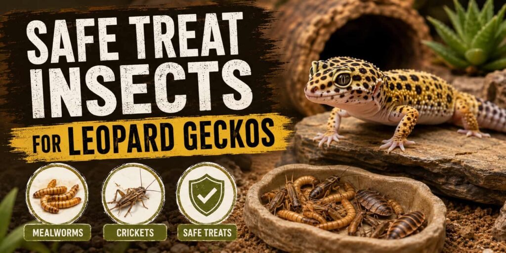 Safe Treat Insects for Leopard Geckos